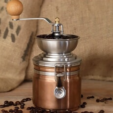 La Cafetiere Coffee Grinder Copper
