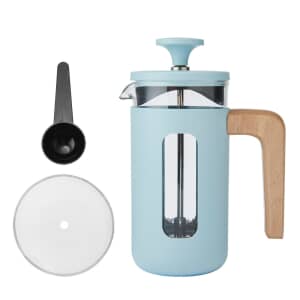 La Cafetiere Pisa 3 Cup Cafetiere Sky Blue