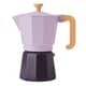 La CafetiereVenice 6 Cup Espresso Maker- Aluminium Purple