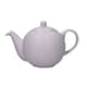 London Pottery Globe 4-Cup Textured Teapot with Strainer Lilac