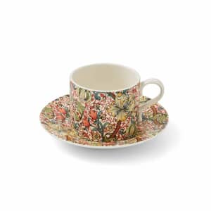Spode The Original Morris and Co - Teacup and Saucer Golden Lily
