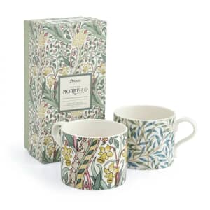 Spode The Original Morris and Co - Daffodil Set Of 2 Mugs