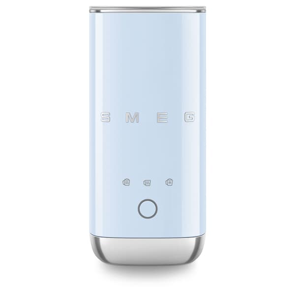 Smeg Mini Milk Frother Pastel Blue MFF02PBUK