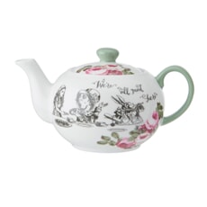 Mikasa and the V&A Alice In Wonderland Bone China Mini Teapot 400ml