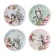 Mikasa and the V&A Alice In Wonderland Bone China Side Plates Set of 4