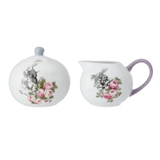 Mikasa and the V&A Alice In Wonderland Bone China Sugar Bowl And Creamer 20