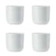 Mikasa Chalk 4pc Porcelain Egg Cup Set