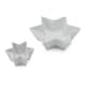 Mikasa Chalk Porcelain Star Bowls Set of 2 White