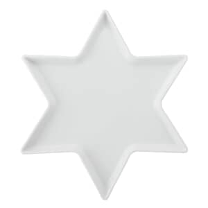 Mikasa Chalk Star Porcelain Serving Platter White 30cm