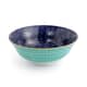 Mikasa Indigo Chevron Stoneware Ramen Bowl 21cm
