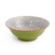 Mikasa Green and Blue Geometric Stoneware Ramen Bowl 21cm