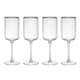 Mikasa Sorrento 4-Piece Crystal Red Wine Glass Set 450ml