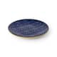 Mikasa Indigo Chevron Stoneware Side Plate 18cm