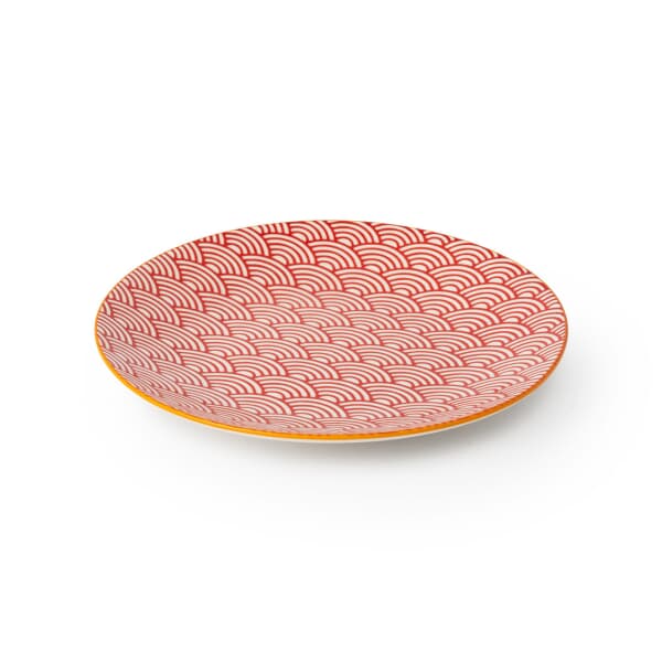 Mikasa Red Arc Stoneware Side Plate 18cm