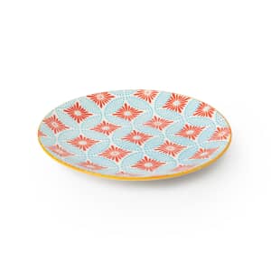 Mikasa Blue Mosaic Stoneware Side Plate 18cm