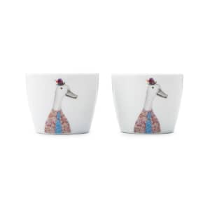 Mikasa Tipperleyhill Porcelain Duck Egg Cup Set of 2