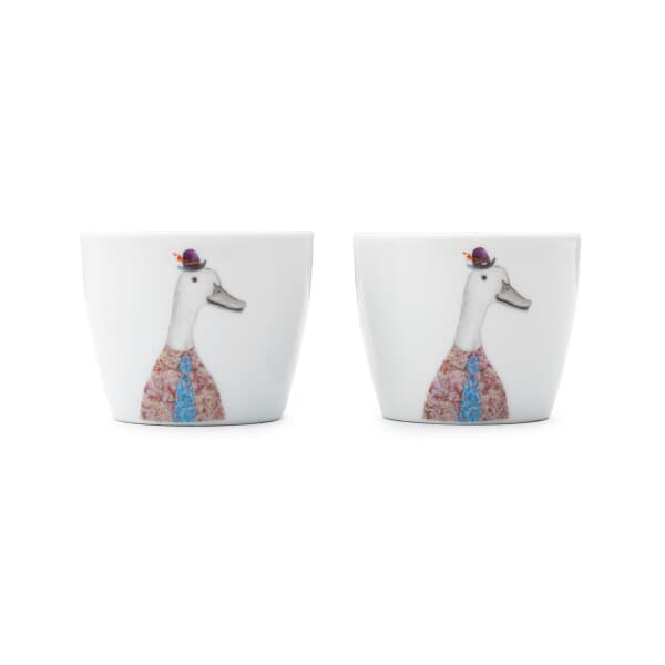 Mikasa Tipperleyhill Porcelain Duck Egg Cup Set of 2