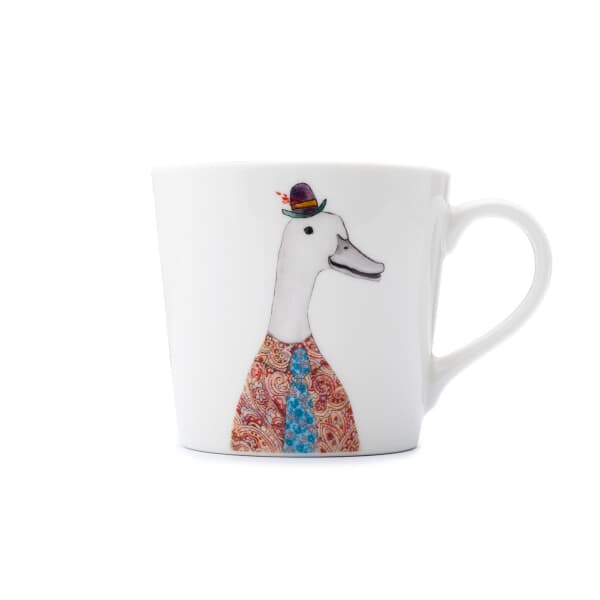 Mikasa Tipperleyhill Duck Print Fine China Mug 380ML