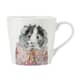 Mikasa Tipperleyhill Guinea Pig Print Porcelain Mug 380ml