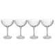 Mikasa Treviso 4-Piece Crystal Coupe Glass Set 300ml