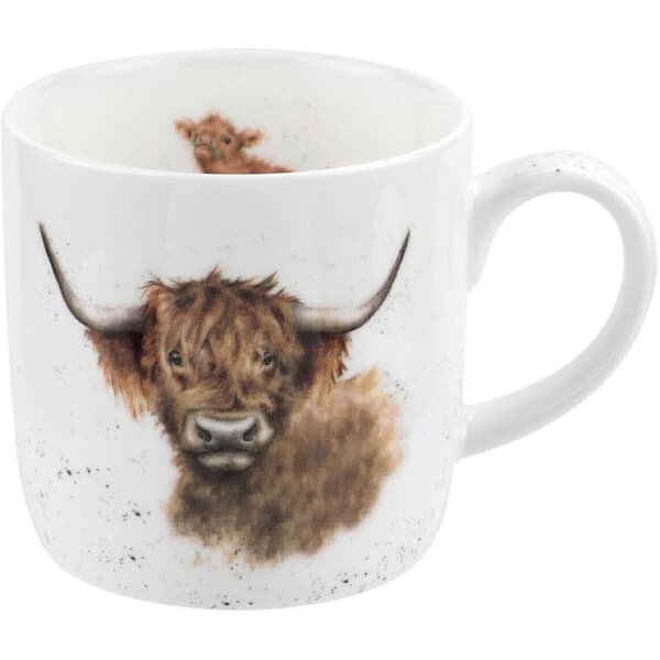 Wrendale Highland Coo Mug