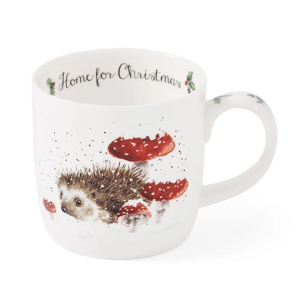 Wrendale Christmas Home For Christmas Mug