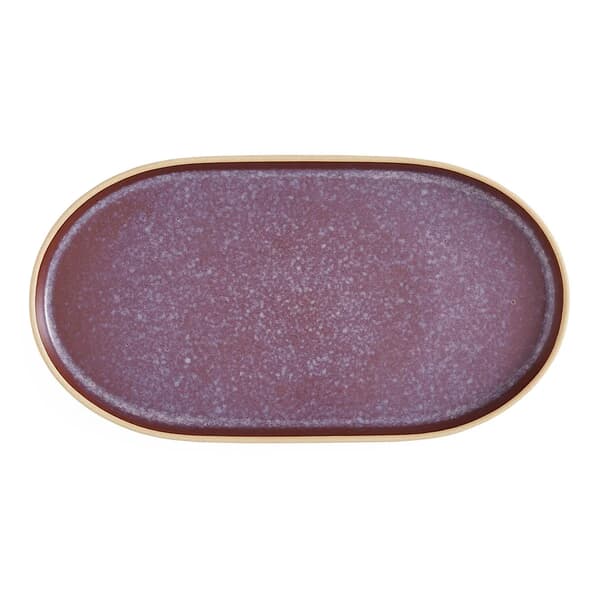 Portmeirion Minerals - Large Oval Platter Amethyst