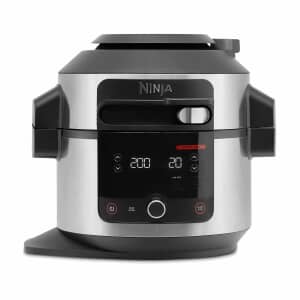Ninja Foodi 11 in 1 SmartLid Multi Cooker 6L Stainless Steel/ Black