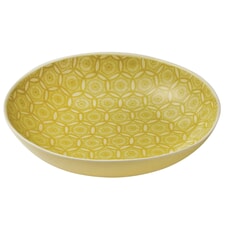 Murmur Stoneware Pasta Bowl Chartreuse