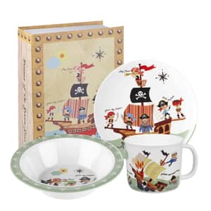 Churchill Little Rhymes - Pirates Melamine Set