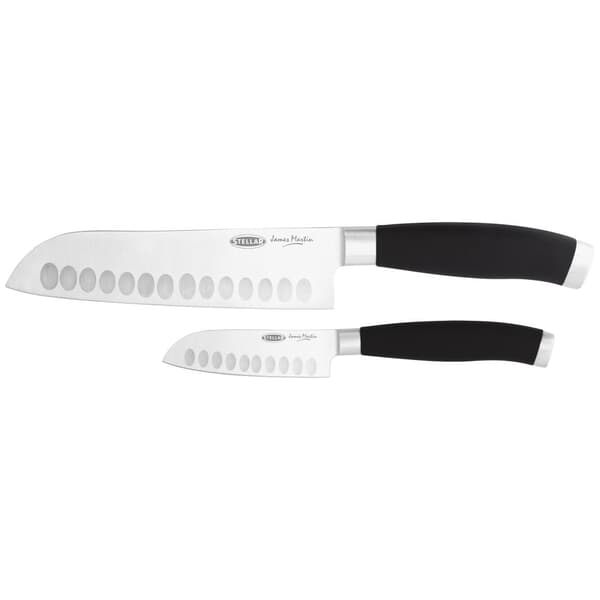 Stellar James Martin 2 Piece Santoku Set