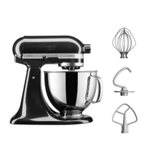 KitchenAid Artisan Mixer 4.8L Onyx Black Grade A (RET-5KSM125BOB)