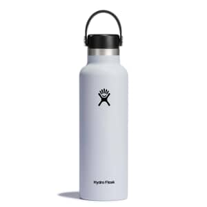HydroFlask 21oz S/S Water Bottle with Flex Cap White