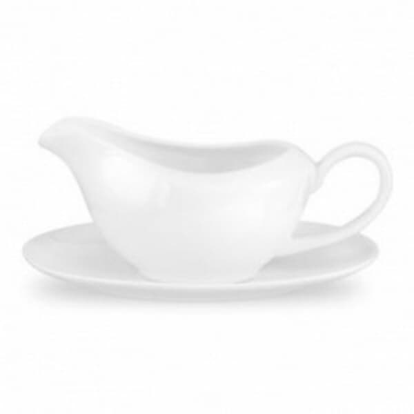 Royal Worcester Serendipity - Sauce Boat and Stand