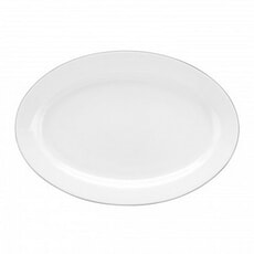 Serendipity Platinum - Oval Platter