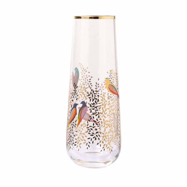 Sara Miller Chelsea Collection - Single Stem Glass Vase 15.8cm