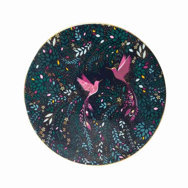 Sara Miller India Collection - Hummingbird Serving Plate