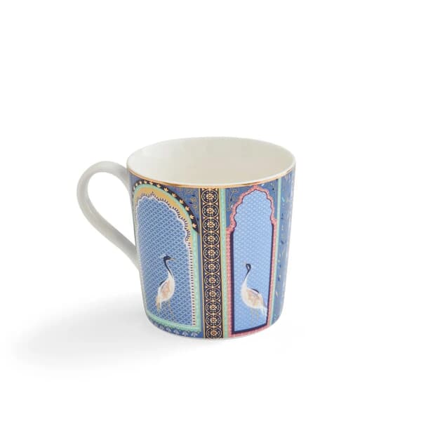Sara Miller India Collection - Lattice Windows Mug