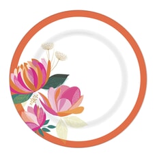 Sara Miller Peony Collection - Melamine Dinner Plate Set Of 4