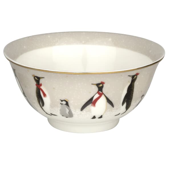 Sara Miller Penguin Christmas Collection - Candy Bowl