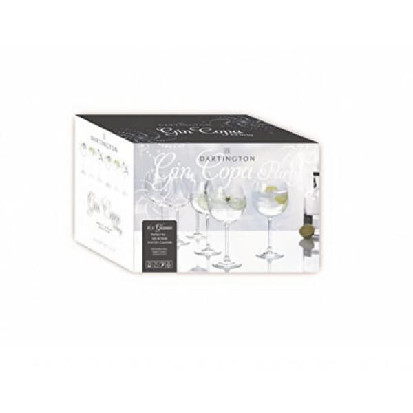 Dartington Party Pack Set Of 6 Gin Copa Glasses