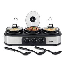 Tower Three Pot Slow Cooker