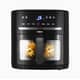 Tower Vortx 8L SpaceSaver Air Fryer Black Digital with Window