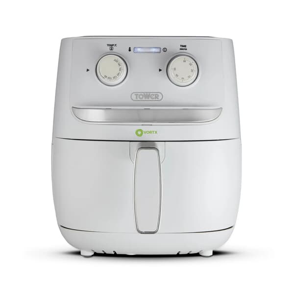 Tower Vortx 3.8L Manual Colour Air Fryer White