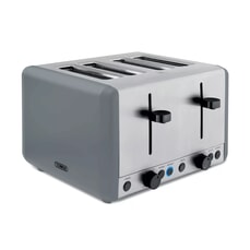 Tower Sera 4 Slice Toaster With Smoked Chrome Trim