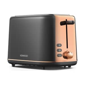 Kenwood Abbey Lux 2-Slice Toaster - Dark Grey and Rose Gold