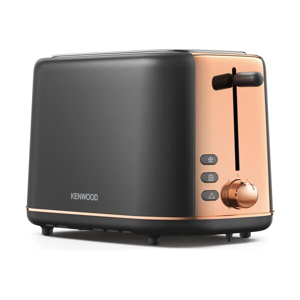 Kenwood Abbey Lux 2-Slice Toaster - Dark Grey and Rose Gold