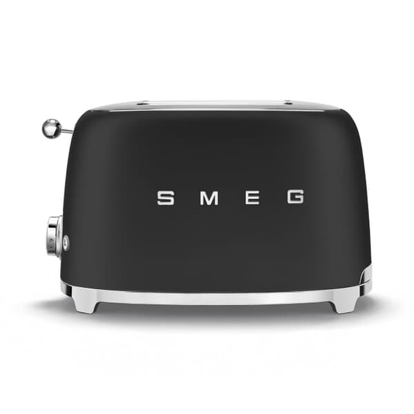 Smeg 2 Slice Toaster Matte Black