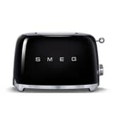 Smeg 2 Slice Toaster Black