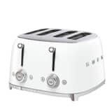 Smeg 50s Retro 4 Slice Toaster White